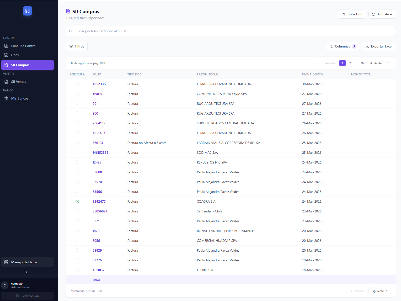 Empresa Agrícola I — screenshot 3